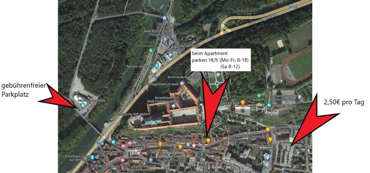 Schon Wohnen Beim Stift Melk Apartment Ngoại thất bức ảnh